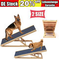 Hunderampe Kofferraumrampe klappbar Hundeautorampe Rampe Treppe Haustier Holz