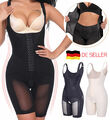 Damen Miederbody Bauchweg Stark Formend Full Body Shaper Taillenformer Korsett