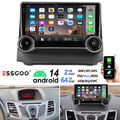 2+64G Apple CarPlay Für Ford Fiesta 2009-2014 Android 14 Autoradio GPS Navi WIFI