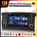 7" Autoradio für BMW E46 MG ZT Rover 75 GPS DVD WiFi CarPlay BT DSP Android 13.0