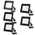 5x100W LED Fluter Flutlicht Außenstrahler Scheinwerfer Strahler Gartenlicht IP66