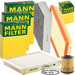 MANN FILTER INSPEKTIONSPAKET passend für MERCEDES W/S 205 213 C 238 A 238 GLC