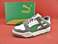 Puma SLIPSTREAM Sneaker Weiß grau grün Low Top Sport Unisex Schuhe Leder Gr.42