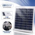 Solarpanel Solarmodul Monokristallin (0% MwSt.*) 30 50W 18V für 12V Solarsystem