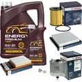 BOSCH Inspektionpaket 6 L MANNOL Energy Premium 5W-30 für Mitsubishi ASX 1.6