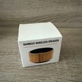 Bamboo/Bambus Lautsprecher mit EWE-Logo, NEU mit USB Kabel, stylisch, Bluetooth