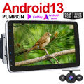 Pumpkin 10.1" Android 13 Autoradio 2 DIN GPS Navi 4GB 64GB USB RDS BT DAB+Kamera