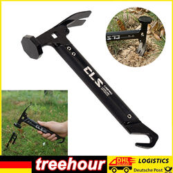 Zelthering Peg Hammer Remover Puller Driver Outdoor Aluminium Camping Hammer DHL