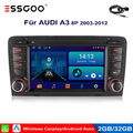 Autoradio Android 13 GPS RDS Navi WiFi Für Audi A3 S3 RS3 8V 8PA 2+32GB Carplay