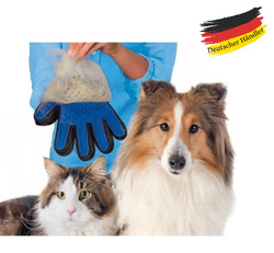 Fellpflege Handschuh Hunde Katzen Tierhaar Bürste Hund Katze Fell Kamm