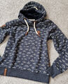 Naketano Women Hoody Kapuzenpullover Gr. L eher M 38 Pulli super zur Jeans