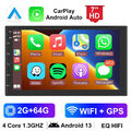 Android 13.0 Autoradio 2 DIN 2G+64G Carplay 7 Zoll GPS NAVI RDS WIFI Bluetooth