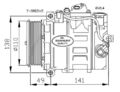 NRF Kompressor, Klimaanlage  für MERCEDES-BENZ