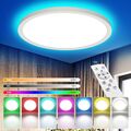 28W RGB LED Deckenleuchte Deckenlampe Dimmbar mit Fernbedienung Wohnzimmer Lampe