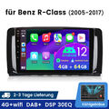 4+64GB Android12 Autoradio GPS 4G für Mercedes-Benz R-Class R 350 W251 2005-2017