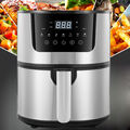 Heißluftfritteuse Heissluft Friteuse 6L Air Fryer Digital Fritteuse Heißluft