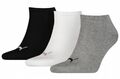 6-18 Paar Herren Damen Puma Sneakersocken Quarterstrümpfe schwarz,weiss, 35-46