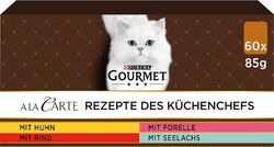 PURINA GOURMET A la Carte wet cat food variety mix 60 pack 60 x 85g Free shipp