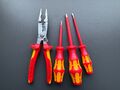 Knipex und Wera Set VDE Set 13 96 200 Elektro Installationszange Schraubendreher