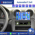 Android 13 4+64G Carplay Autoradio Single DIN Ausklappbildschirm GPS Nav BT RDS