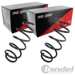 2X MAXGEAR FAHRWERKSFEDERN VORNE PASSEND FÜR SKODA SUPERB VW PASSAT LINKS+RECHTS