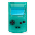 Hispeedido  IPS Gehäuse Set für Game Boy Color Minze Transparent Shell GBC Green