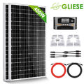 100W 200W 400W 600W Wohnmobil Set Solarmodul Solarpanel Mit Montage PV Halterung