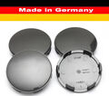 4x Außen 60 mm Innen 57 mm Nabenkappen Felgendeckel Radnabendeckel schwarz U1MF