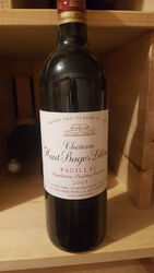 2009 CHATEAU HAUT BAGES LIBERAL 5eme Grand Cru Classe Pauillac 0,75 cl auch 2010