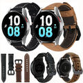 Echtes Leder Armband für Samsung Galaxy Watch 4 Classic 46/42/40/44mm 5 Pro 45mm