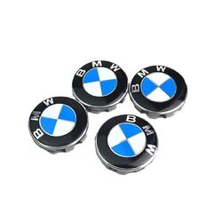 4x BMW Nabendeckel 68mm Nabenkappen Felgenkappen E60 E66 E70 E83 E90 F30 F10