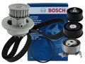 BOSCH Zahnriemen + Rollen Satz Wasserpumpe OPEL ASTRA G CORSA C ZAFIRA A 1.4 1.6