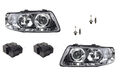 Scheinwerfer Set passend für Audi A3 8L 00-03 + H7 H1 links rechts m. Stellmotor