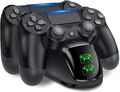 PS4 Controller Ladestation Controller Ladegerät für Sony Playstation 4 /Pro Slim