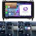 8Kern 6+128G Android 13 Autoradio GPS Navi Für Mercedes Benz A/B W169 W245 Viano