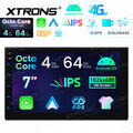 XTRONS 7" IPS Android 14 DSP Double 2 DIN 64G Autoradio GPS Navi WiFi Navigation