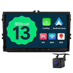 9" Android 13 2+32G Autoradio GPS NAVI WiFi Für VW GOLF 5 6 Touran Passat Tiguan