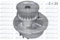 DOLZ Wasserpumpe Motorkühlung O136 für OPEL CORSA S93 ASTRA T98 CC Caravan T92