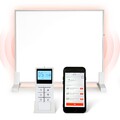 Infrarotheizung WIFI Heizung für 15-20m2 Weiß Thermostat 980/1200 Watt