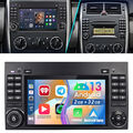 2+32G Autoradio Für Mercedes-Benz A/B Klasse W169 W639 W245 GPS Navi Android 13