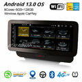 12,3" 8-Kern 128GB Android 13 Autoradio CarPlay BT 5.0 Navi DAB+ GPS Für Audi Q5