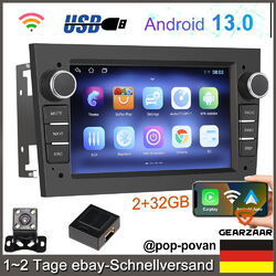 Carplay Android 13 Autoradio GPS Navi Kamera Für Opel Astra H Zafira B Corsa C D