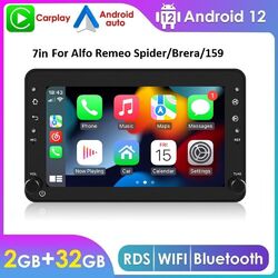 Android 13 Carplay DAB+ Autoradio GPS NAV 2+32GB Für Alfa Romeo 159 Brera Spider