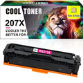 XL Toner Kompatibel für HP 207X 207A LaserJet Pro M283FDW M255DW M283FDN NO CHIP