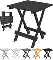 Gartentisch Beistelltisch Klapptisch 5 Farben Kunststoff Garten Terrasse Balkon