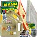 MANN INSPEKTIONSPAKET+1x5L CASTROL 5W30 MOTORÖL passend für AUDI A3 SEAT LEON VW