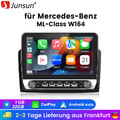Android 13 Autoradio Carplay GPS Nav WIFI BT 32G Für Benz ML W164 GL X164 05-12
