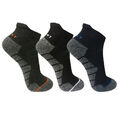 12-60 Paar Sneaker Socken Baumwolle Sport Arbeit Herren Kurzsocken Frotteesohle