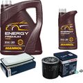 BOSCH Inspektionpaket 6 L MANNOL Energy Premium 5W-30 für Toyota Avensis