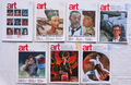 art das Kunstmagazin  1980 - 1992   (7 Verschiedene)